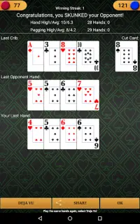 Cribbage Pro Screen Shot 8