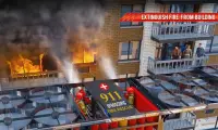 火災救助ジャイロスコープバス：都市救急車の運転手 3D Screen Shot 3