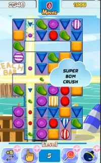 Candy Beach Crush Screen Shot 3