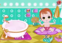 juegos bebé baño juegos Chicas Screen Shot 2