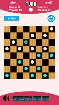 Checkers King Pro Screen Shot 2