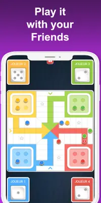 Classic Ludo - New Parchis Game Screen Shot 2