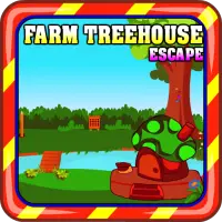 Лучшие побег игры - Ферма Treehouse Escape Screen Shot 0