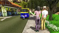 Kierowca rikszy Offroad Tuk Tuk: Auto Rickshaw 3D Screen Shot 1