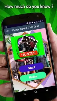 Hunter Street Trivia Quiz Screen Shot 0