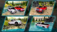 Offroad Pickup Truck Drive 4x4 Simulador de carro Screen Shot 13