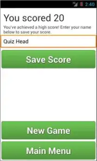 Quiz Head Games - Flag Match Screen Shot 2