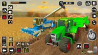 Tractor Farming Game Harvester Screen Shot 3