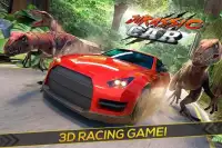 Jurassic Car - Dinosaur Race Screen Shot 0