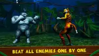 Ninja Panda Fighting 2 - Kung Fu Animals Cup Screen Shot 2