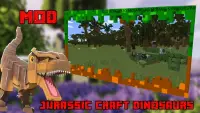 Jurassic craft dinosaurs mod Screen Shot 0
