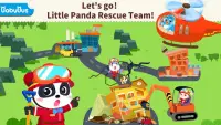 Little Panda's Earthquake Rescue Screen Shot 0