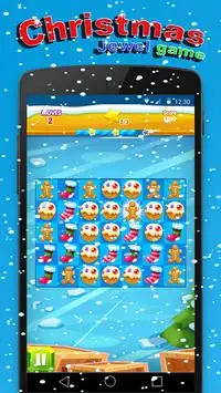 Santa Puzzle match 3 game Screen Shot 3