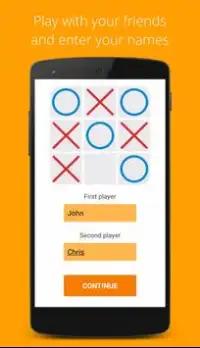 Games for 2 players Tic Tac Toe Screen Shot 1