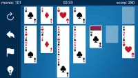 Klondike Solitaire Screen Shot 1