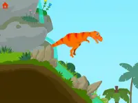 공룡의 섬: T-REX 게임 아동용 쥬라기 시뮬레이터 Screen Shot 11