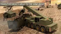 Army Truck Transport Tank 3D Screen Shot 2