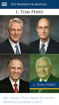 LDS Prophets & Apostles Lite Screen Shot 1