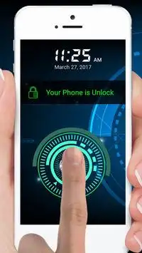 Fingerprint Lock screen Prank Screen Shot 2