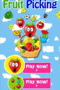 Fruit Picking Kids Games Screen Shot 0