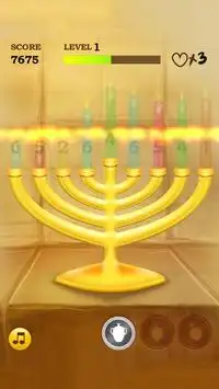Match 8 Hanukkah Game Screen Shot 1