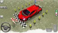 スポーツカー駐車場-高級ドライバーゲーム Screen Shot 0