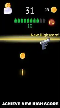 Shoot the Gun: Free Flippy Fire Shooting Game Screen Shot 1