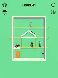 Pin rescue - 핀 탈출 퍼즐 게임 Screen Shot 10