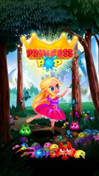 Princesa Pop - Juegos burbujas Screen Shot 0
