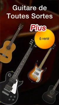 Real Guitare Gratuite - Jeu de Rythme & Accords Screen Shot 2