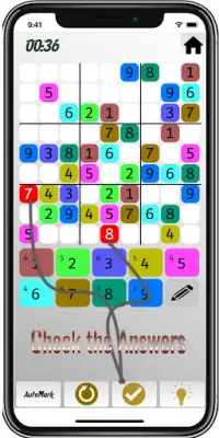 Colorful Sudoku Screen Shot 7