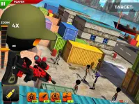 Stickman Battle : Online Shooter 3D Screen Shot 7