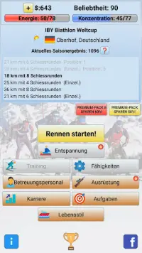 Biathlon Manager 2020 Screen Shot 0