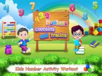 123 Numbers Counting And Tracing Game for Kids Screen Shot 0
