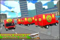 Pizza-Lieferwagen-Simulator Screen Shot 1