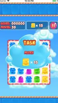 Candy Jelly Crush Screen Shot 2