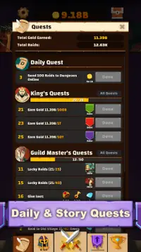 Idle Raids of the Dice Heroes Screen Shot 2