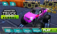 Monster Truck Parking: Car Parking Driving School Screen Shot 0