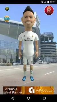 Real Madrid Talking Players Screen Shot 4