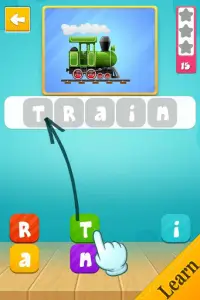 Kids Spelling game - learn words Screen Shot 1