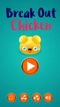 BreakOut Chicken Game Screen Shot 0