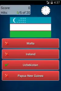 Quiz flags of the world Screen Shot 3