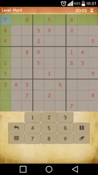 Sudoku Screen Shot 4