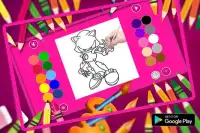 Coloring Book For Sonic Game  2018 Screen Shot 3