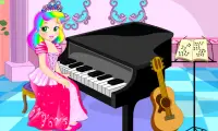 الأميرة البيانو لعبة الدرس Screen Shot 0