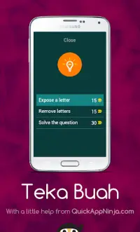 Teka Buah Apa Screen Shot 3
