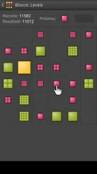 Blocos Levels - jogo de lógica Screen Shot 1