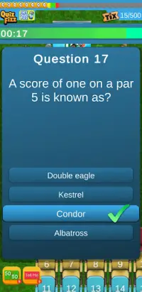 Quiztix: GolfPunk Golf Quiz Screen Shot 3