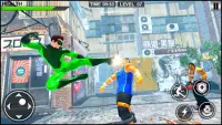 Rope Frog Hero: Rope Ninja Fighting Games Screen Shot 4