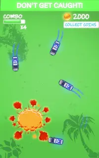 Police Car Escape - Pursuit Car Game Screen Shot 3